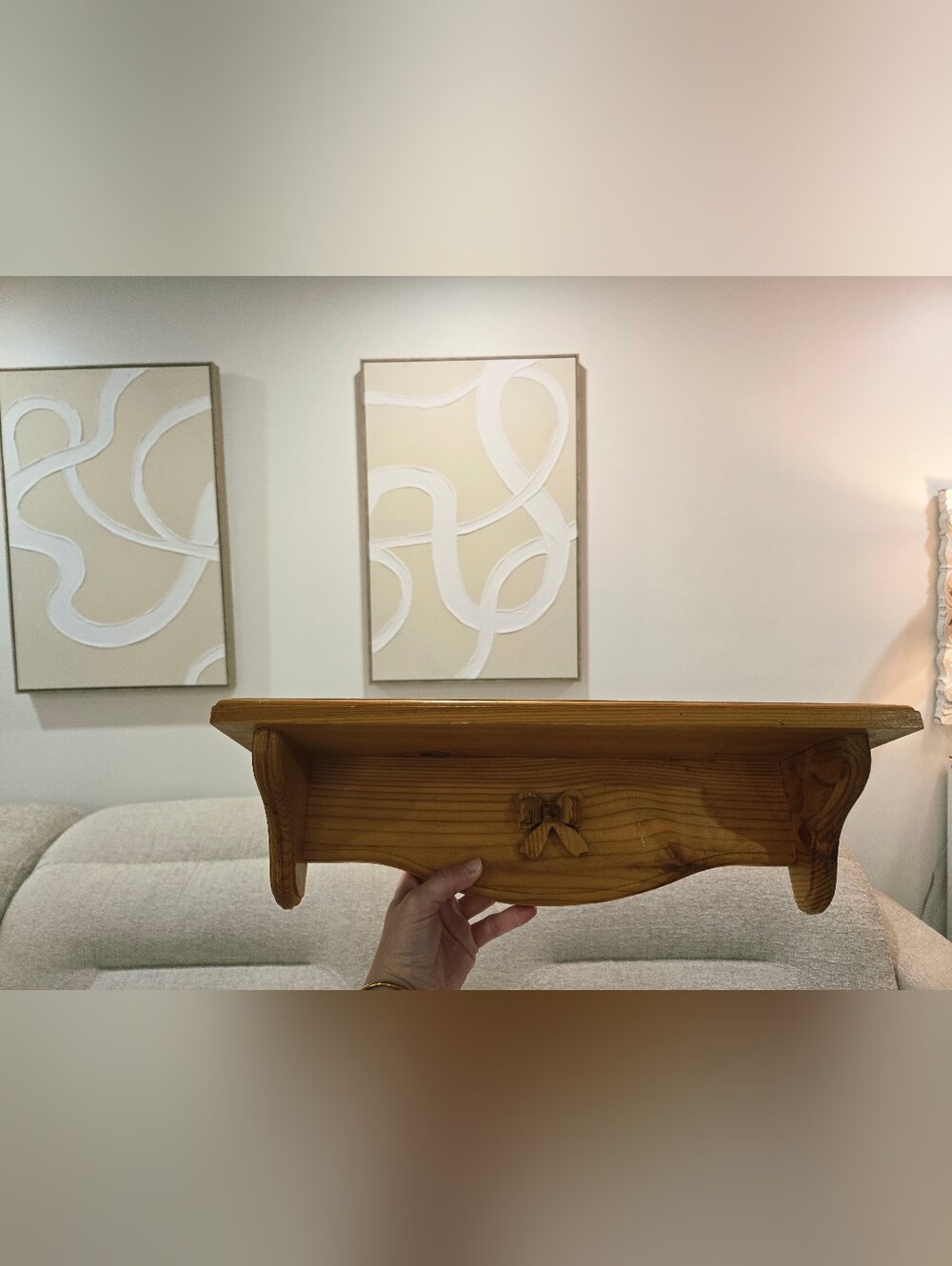 Wood Shelf - Picture 3 of 6